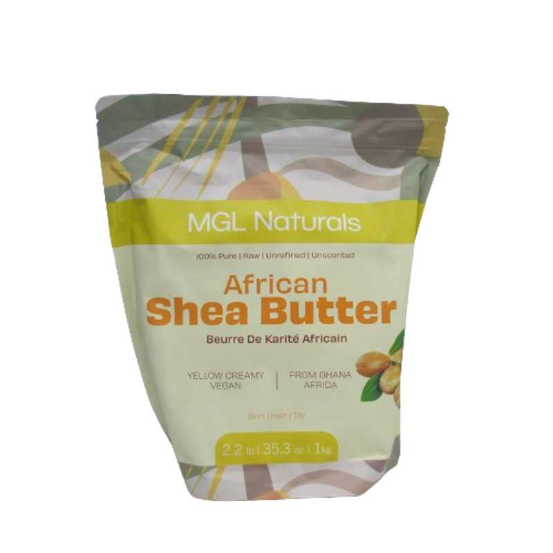 AFRICAN SHEA BUTTER YELLOW 1KG