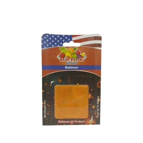 GEL CARD AIRFRESHNER (BAKHOOR F