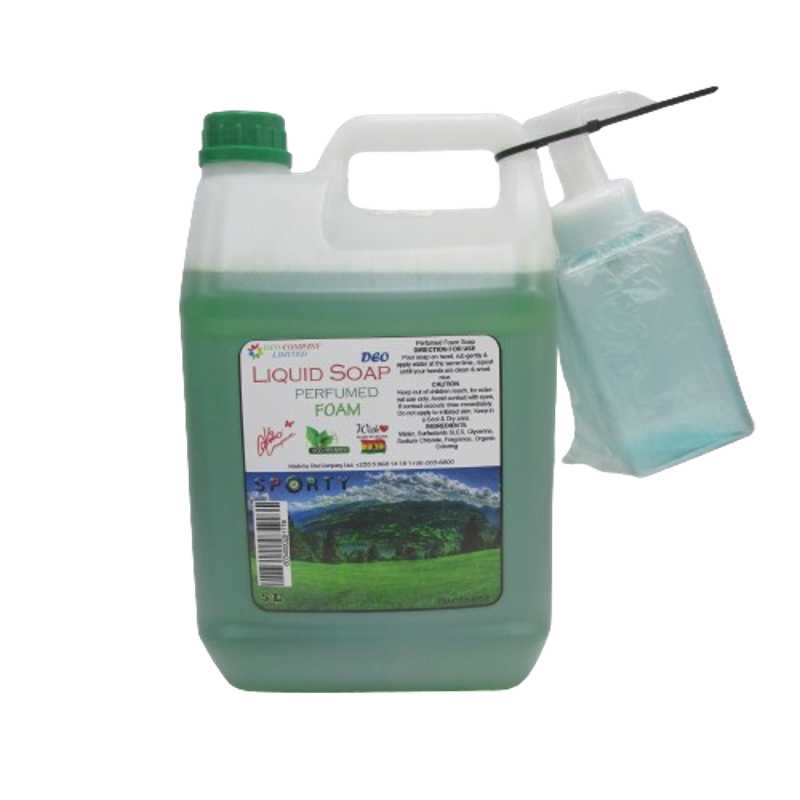 DEO SPORTY FOAM HAND SOAP 5L
