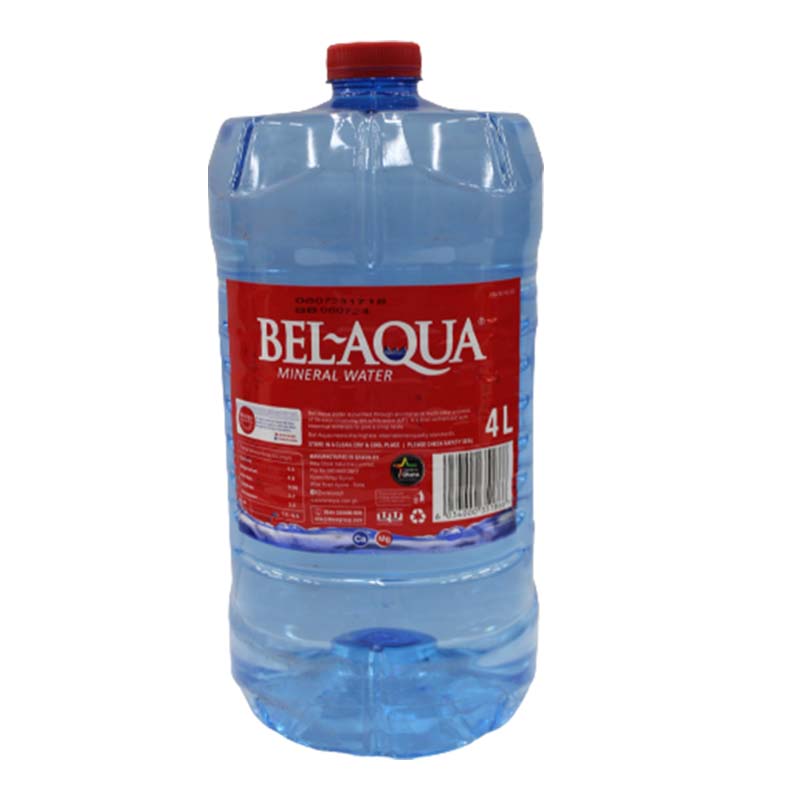 BEL AQUA WATER 4L JAR