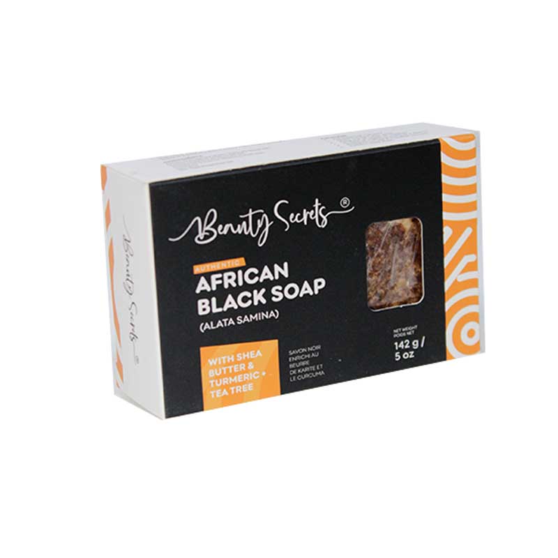 BLACK SOAP TURMERIC 142G BEAUTY