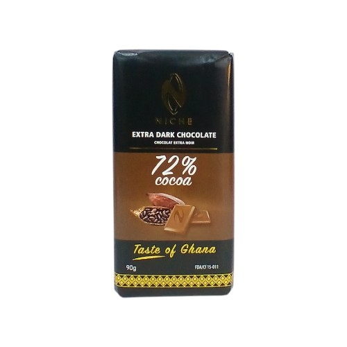 NICHE EXTRA DARK CHOCO 72% COCO