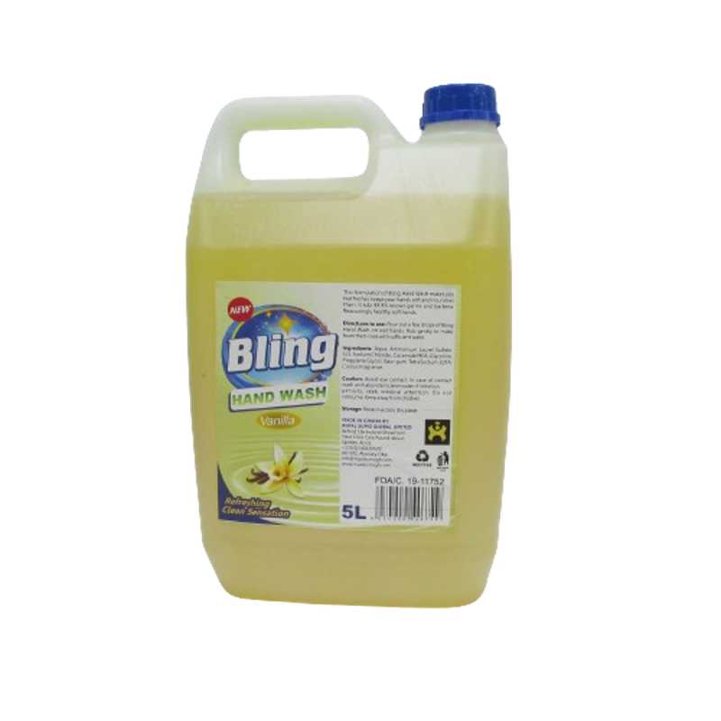 BLING LIQUID SOAP VANILLA 5L