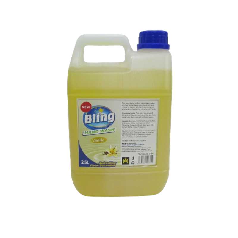BLING LIQUID SOAP VANILLA 2.5L