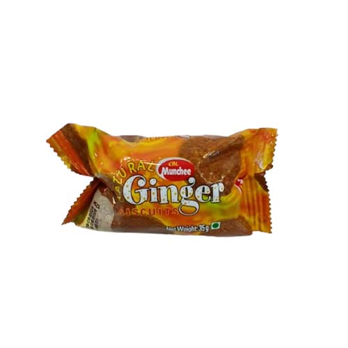 GINGER BISCUIT 35G MUNCHEE
