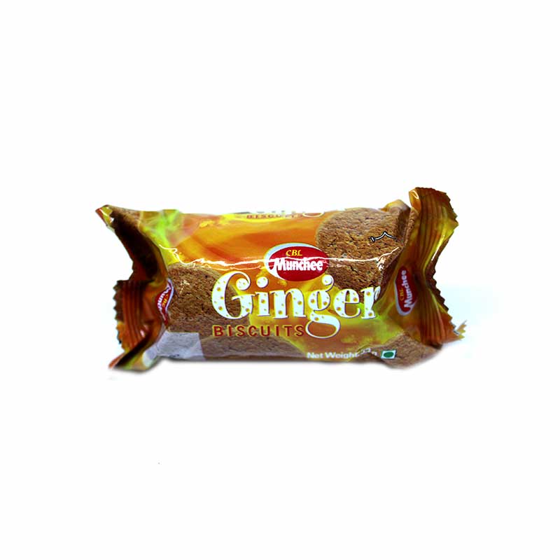 GINGER BISCUIT 52G MUNCHEE