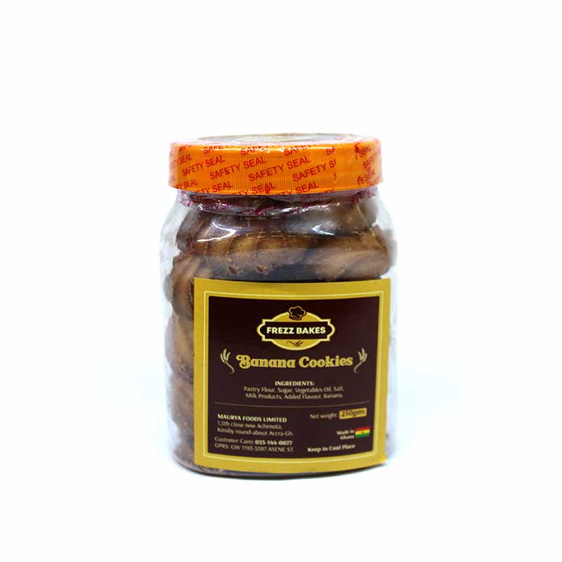 FREZZ BANANA COOKIES 250G