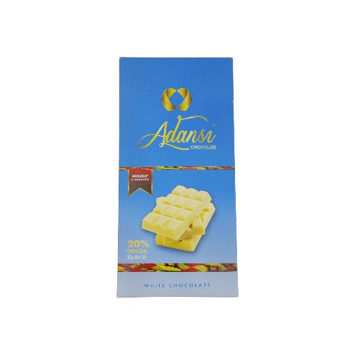 ADANSI WHITE CHOCOLATE 80G