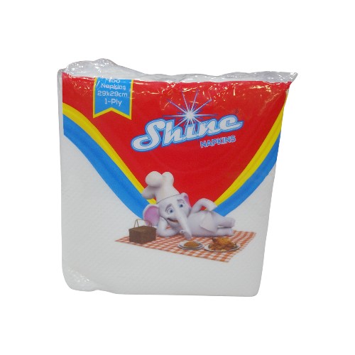 SHINE NAPKINS 100PC