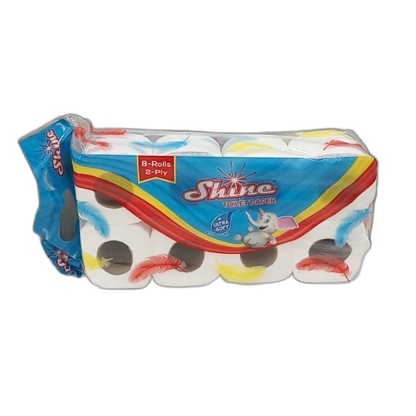 SHINE TOILET PAPER 8PC