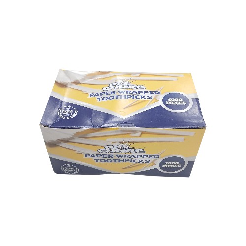 SHINE PAPER-WRAPPED TOOTHPICKS