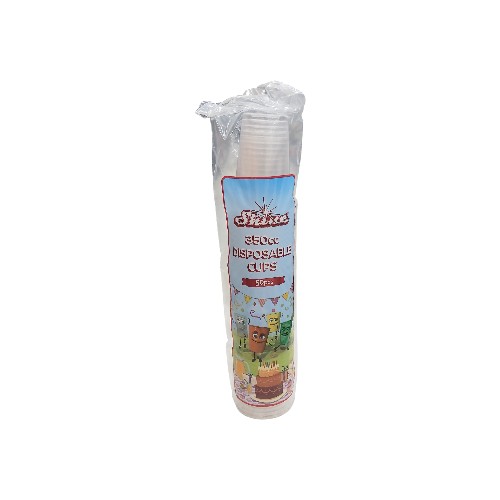 SHINE 350CC DISPOSABLE CUPS 50P