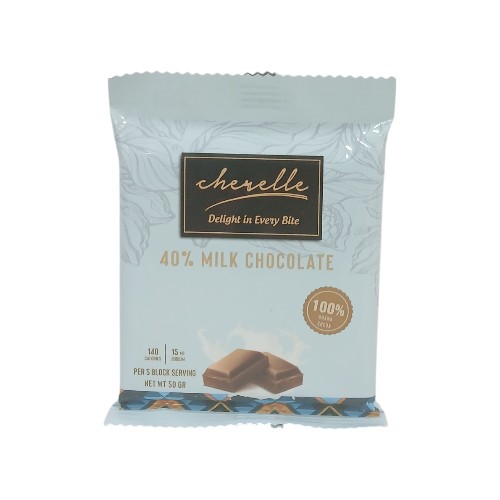 CHERELLE CHOCOLATE 40% 50G MILK