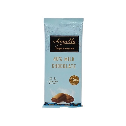CHERELLE CHOCOLATE 40% 90G MILK