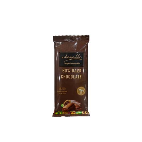 CHERELLE CHOCOLATE 60% 90G DARK