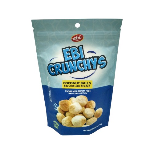 EBI CRUNCHYS COCONUT BALLS 120G