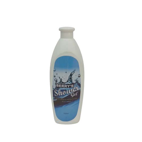 BERRYS SHOWER GEL BLUE WATER 75