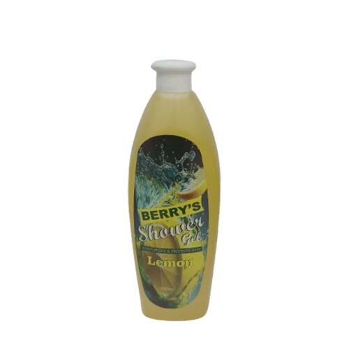 BERRYS SHOWER GEL LEMON 750ML