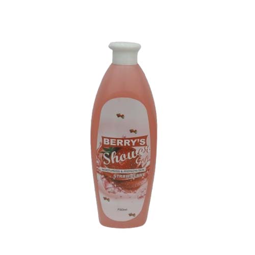 BERRYS SHOWER GEL STRAUBERRY 75