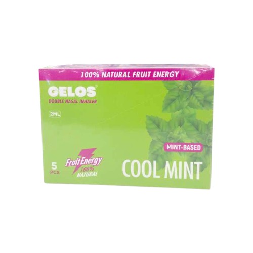 GELOS MINT DOUBLE NASAL INHALER
