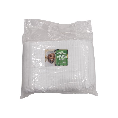SHINE HAIR NETS WHITE 100PC