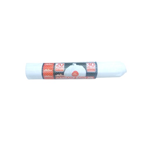 SHINE GARBAGE BAGS 20L 30PC