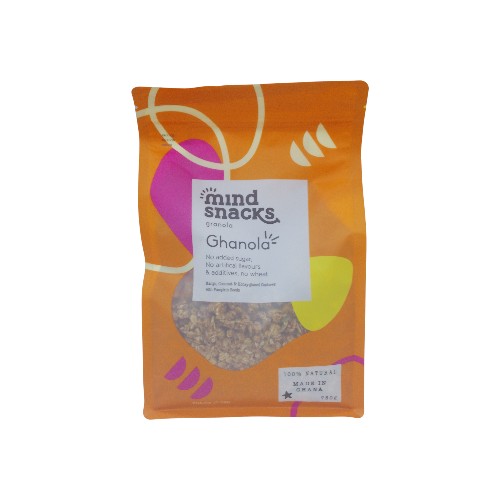 MIND SNACKS GRANOLA GHANOLA 750