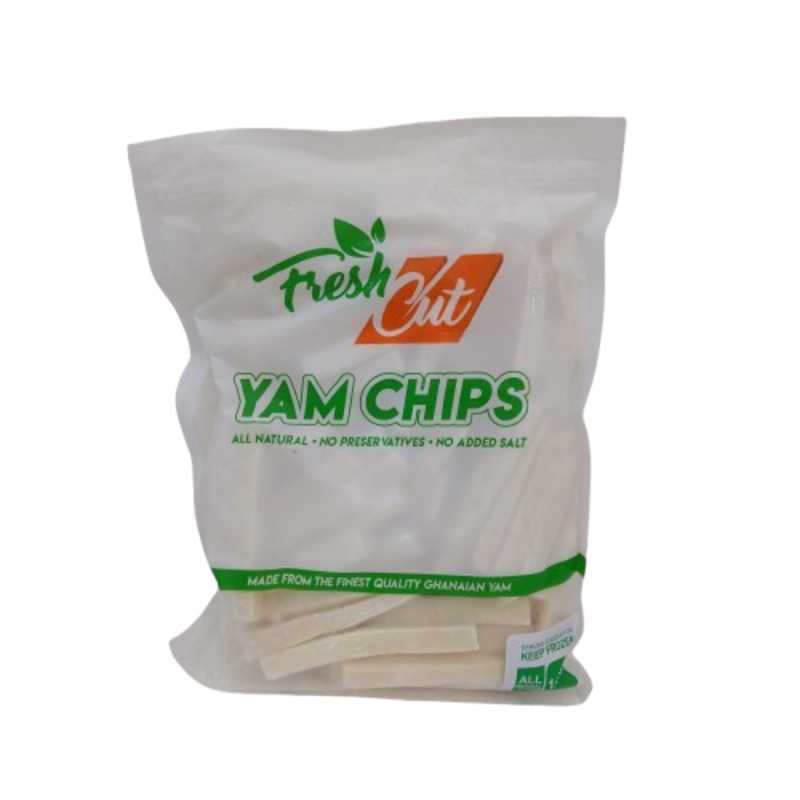 FRESH CUT YAM CHIPS 1.5KG