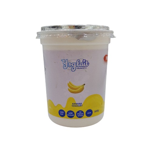 YOGHURT 500G BANANA YOGLAIT