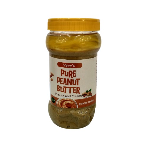 VYVYS PURE PEANUT BUTTER 1KG
