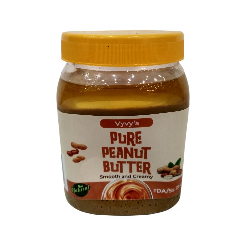 VYVYS PURE PEANUT BUTTER 500G