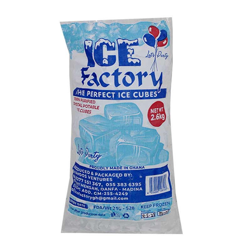PARTY ICE 2.6KG ICE FACTORY