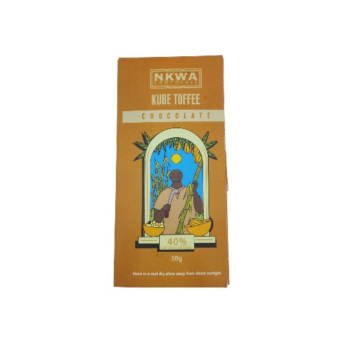 NKWA KUBE TOFFEE CHOCOLATE 50G