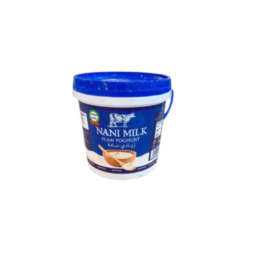NANI PLAIN SET YOGHURT 1KG