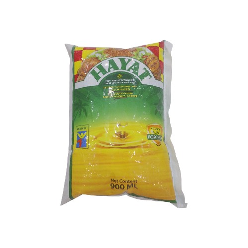 HAYAT PURE VEGETABLE OIL 900ML