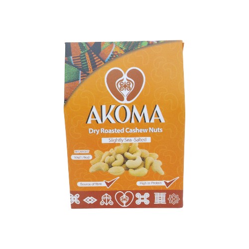 AKOMA DRY ROASTED CASHEW NUTS 5