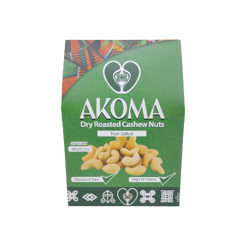 AKOMA DRY ROASTED CASHEW NUTS 1