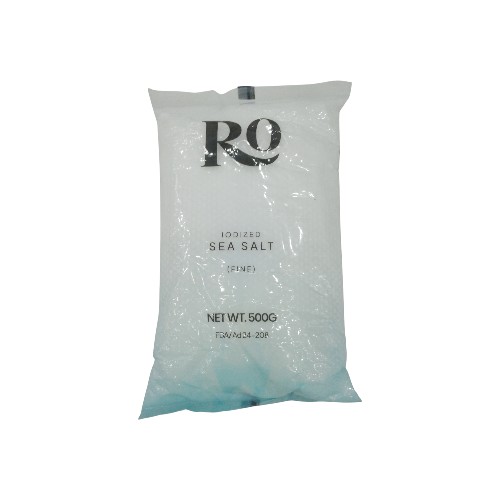 RO IODIZED SEA SALT (FINE) 500G