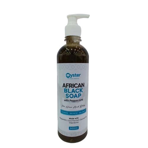OYSTER BLACK SOAP 500ML PEPPE