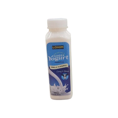 LOHIM GREEK YOGURT VANILLA 350M
