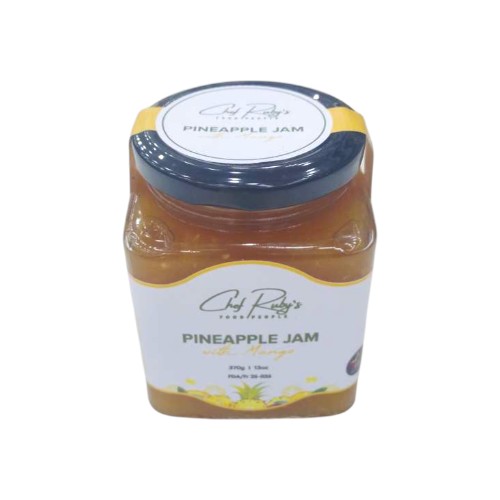 CHEF RUBYS PINEAPPLE JAM W MANG