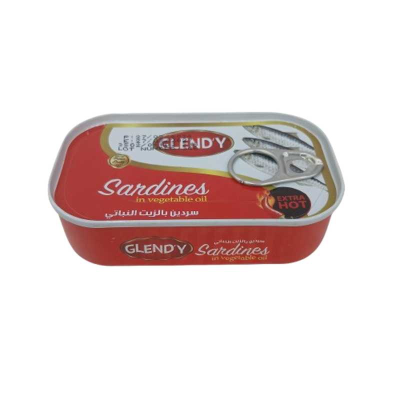SARDINES IN VEG OIL EXTRA HOT 1
