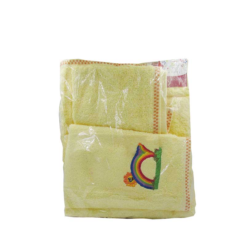 TOWEL FUN PARK 3PCS SET WHITE