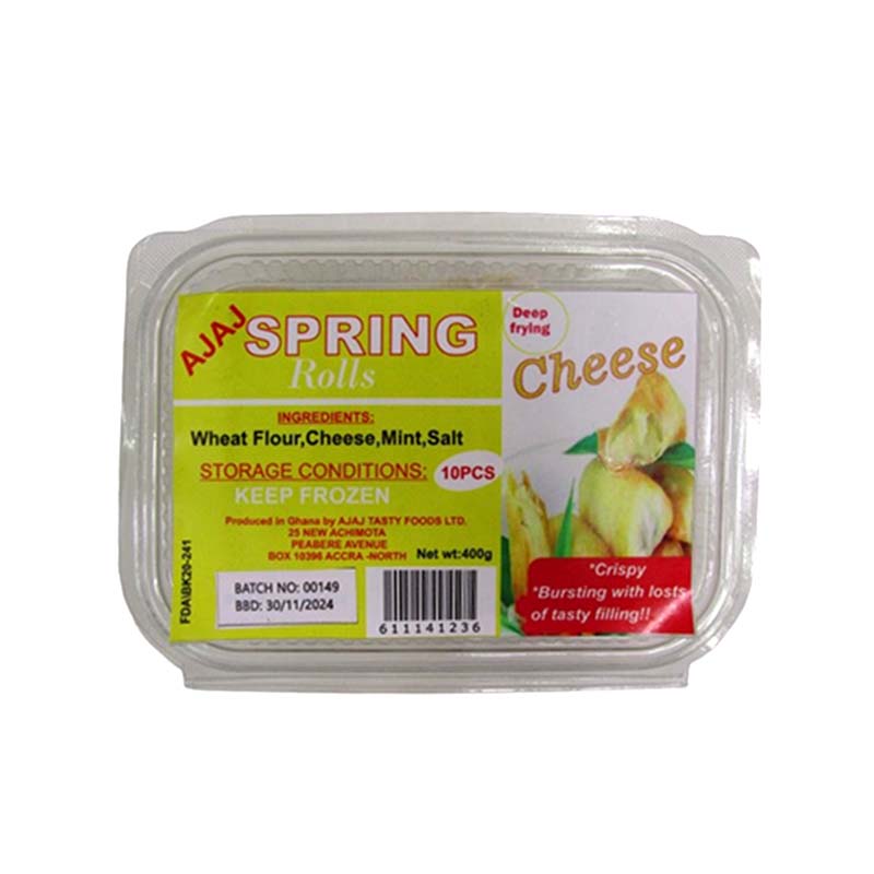 SPRING ROLLS CHEESE 10PCS 400G