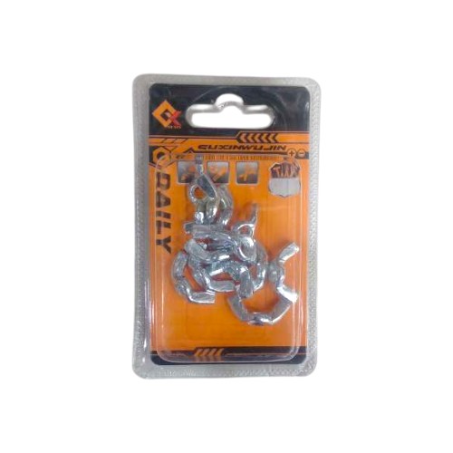 WING NUTS 5MM ZINC PLATED