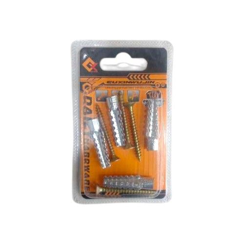 SCREWS WITH METAL EXPANSION 4X4