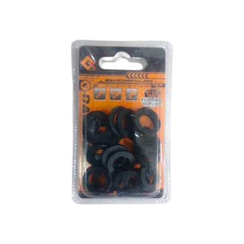 WASHER FLAT 16MM BLACK