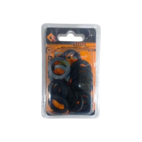 WASHER FLAT 20MM BLACK