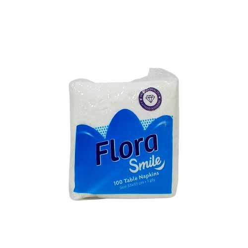 SMILE 33CM*33CM NAPKIN  100 SHE