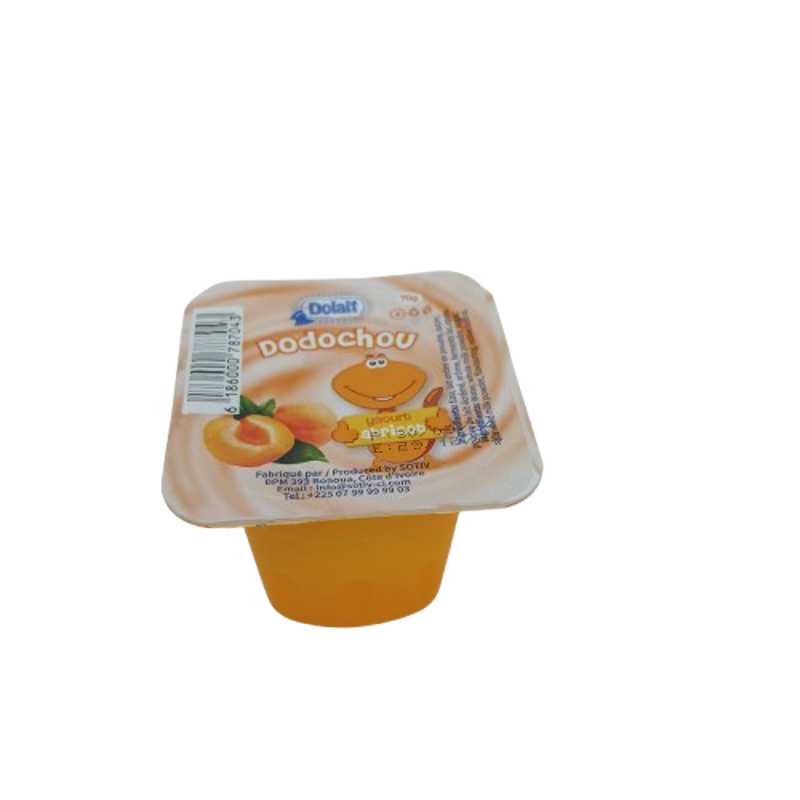 YOGHURT APRICOT 70G DODOCHOU